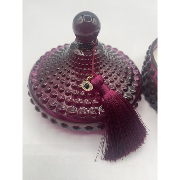 Red Jasper Soy Blend Candle 14 Oz. House of Harlow 1960 New HTF Tassel Charm - Picture 6 of 11
